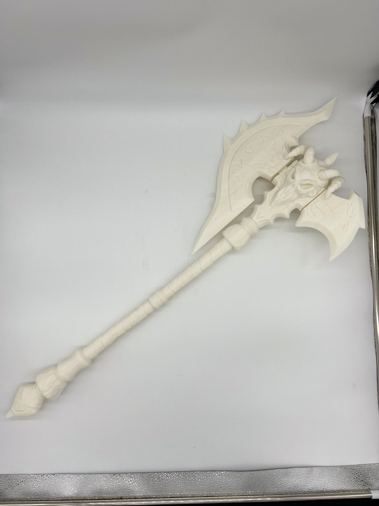 World of Warcraft Shadowmourne Cosplay Battle Axe