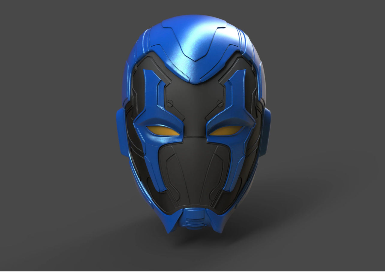 Blue Beetle Cosplay Helmet