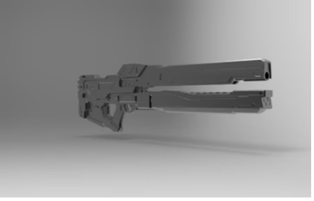 Halo Railgun Full Size Prop