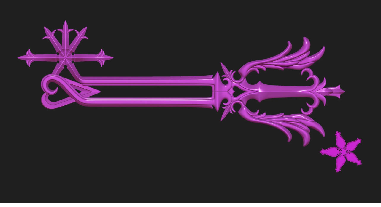 Kingdom Hearts Oathkeeper Keyblade
