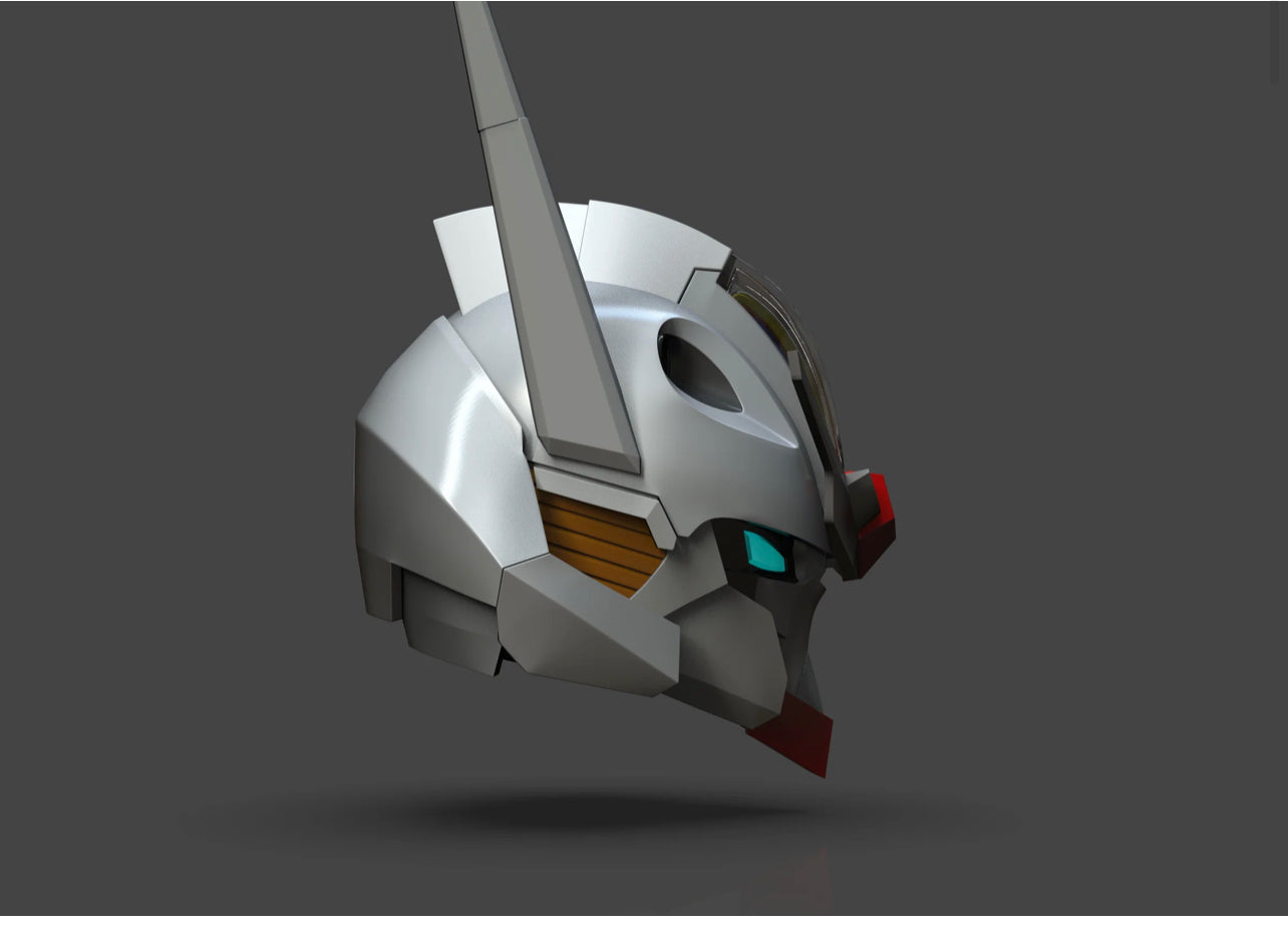 Gundam Aerial Cosplay Helmet