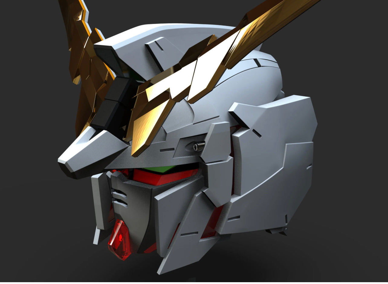 Gundam Unicorn Cosplay Helmet