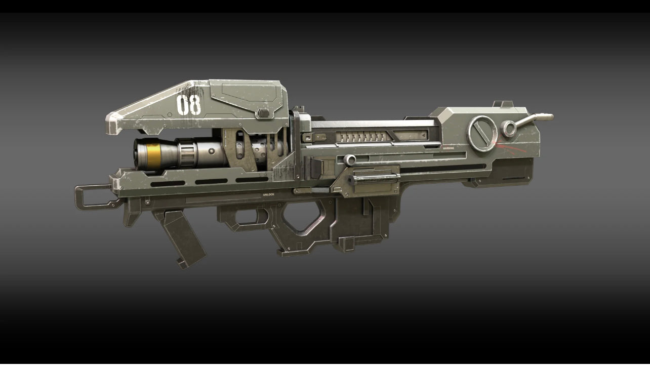 Halo Spartan Laser Rocket Launcher Cosplay