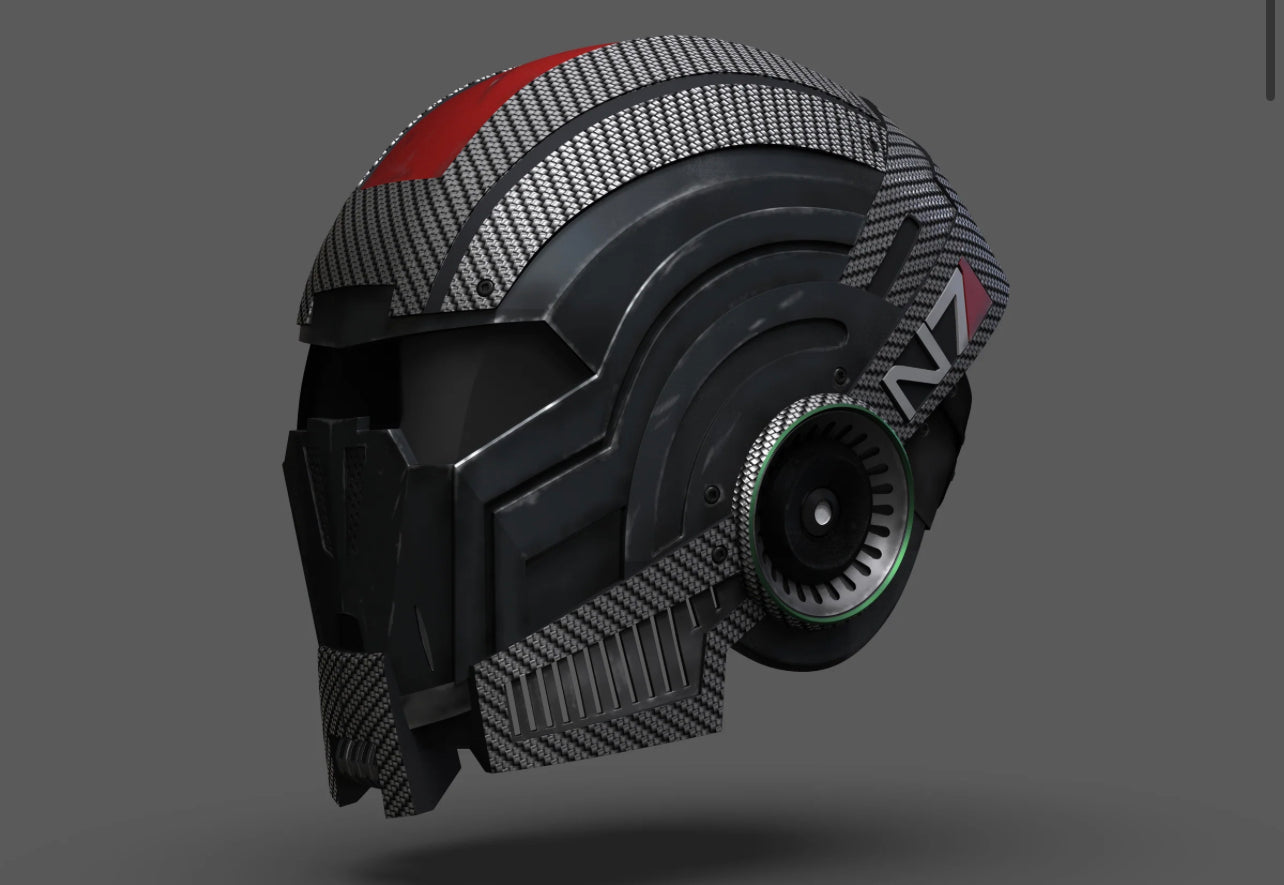 Mass Effect N7 Cosplay Helmet