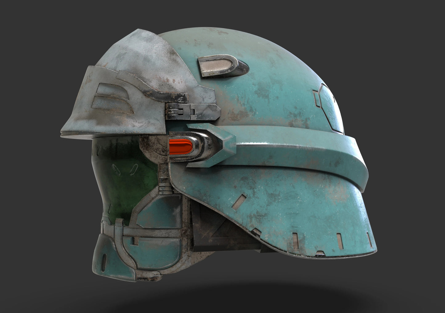 Halo Hikeshi Cosplay Helmet
