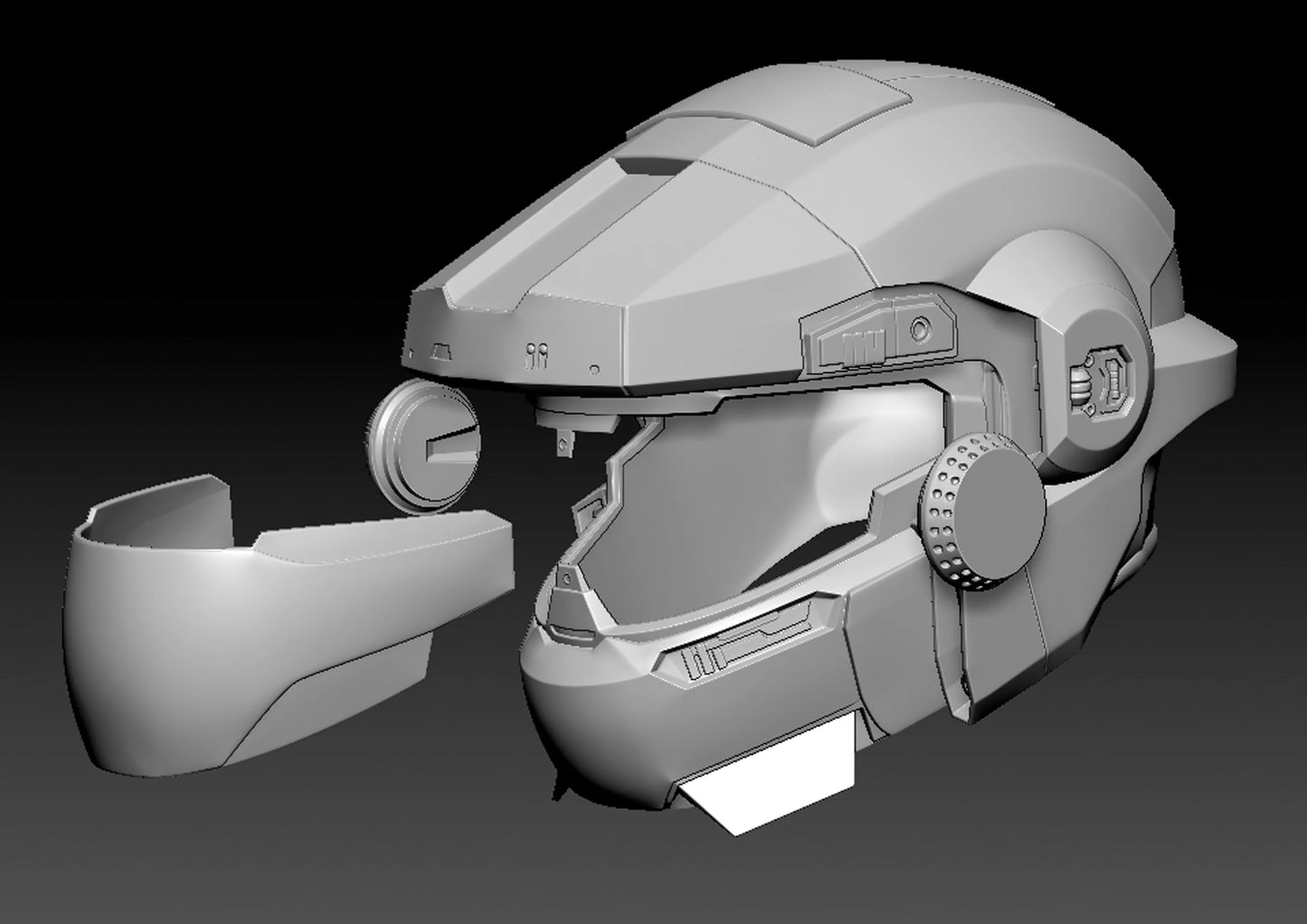 Halo MK5 Grenadier Cosplay Helmet