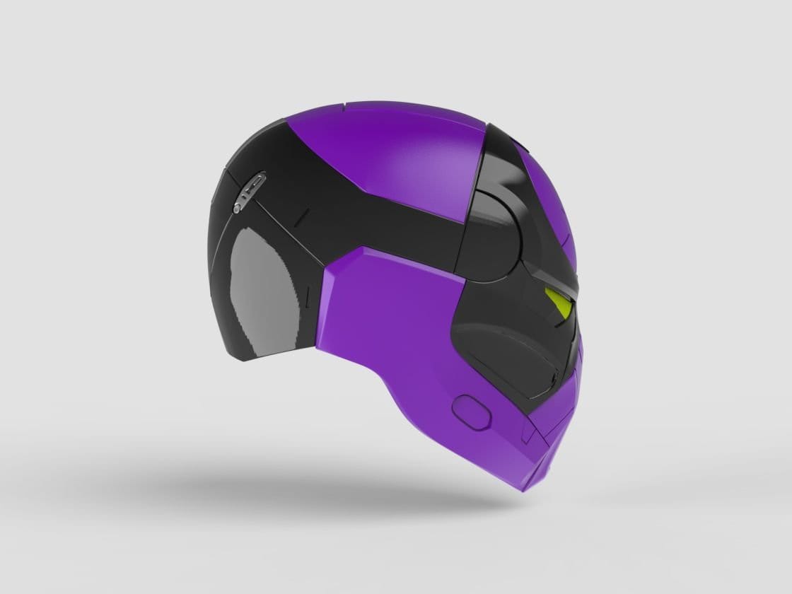 Prowler helmet wearable from Spiderman PS5