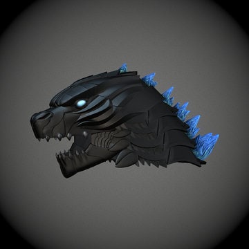 Godzilla Wearable/Cosplay Helmet