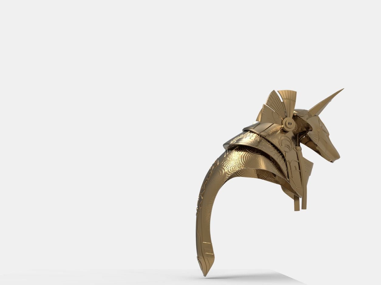Star Gate Anubis Cosplay Helmet