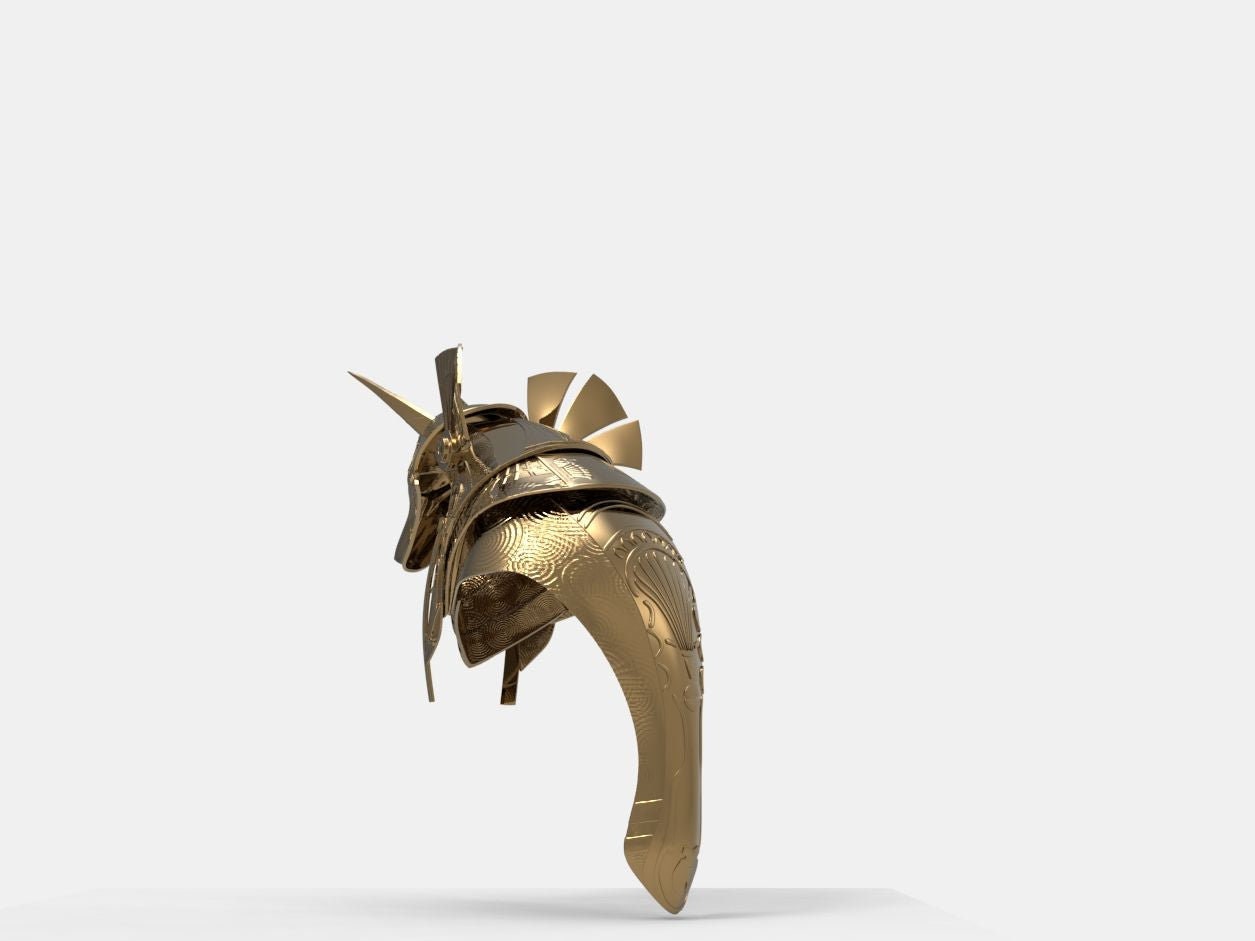 Star Gate Anubis Cosplay Helmet