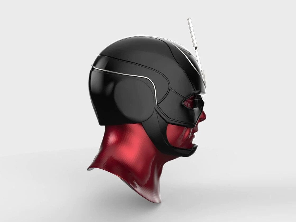 Black Bolt Cosplay Helmet