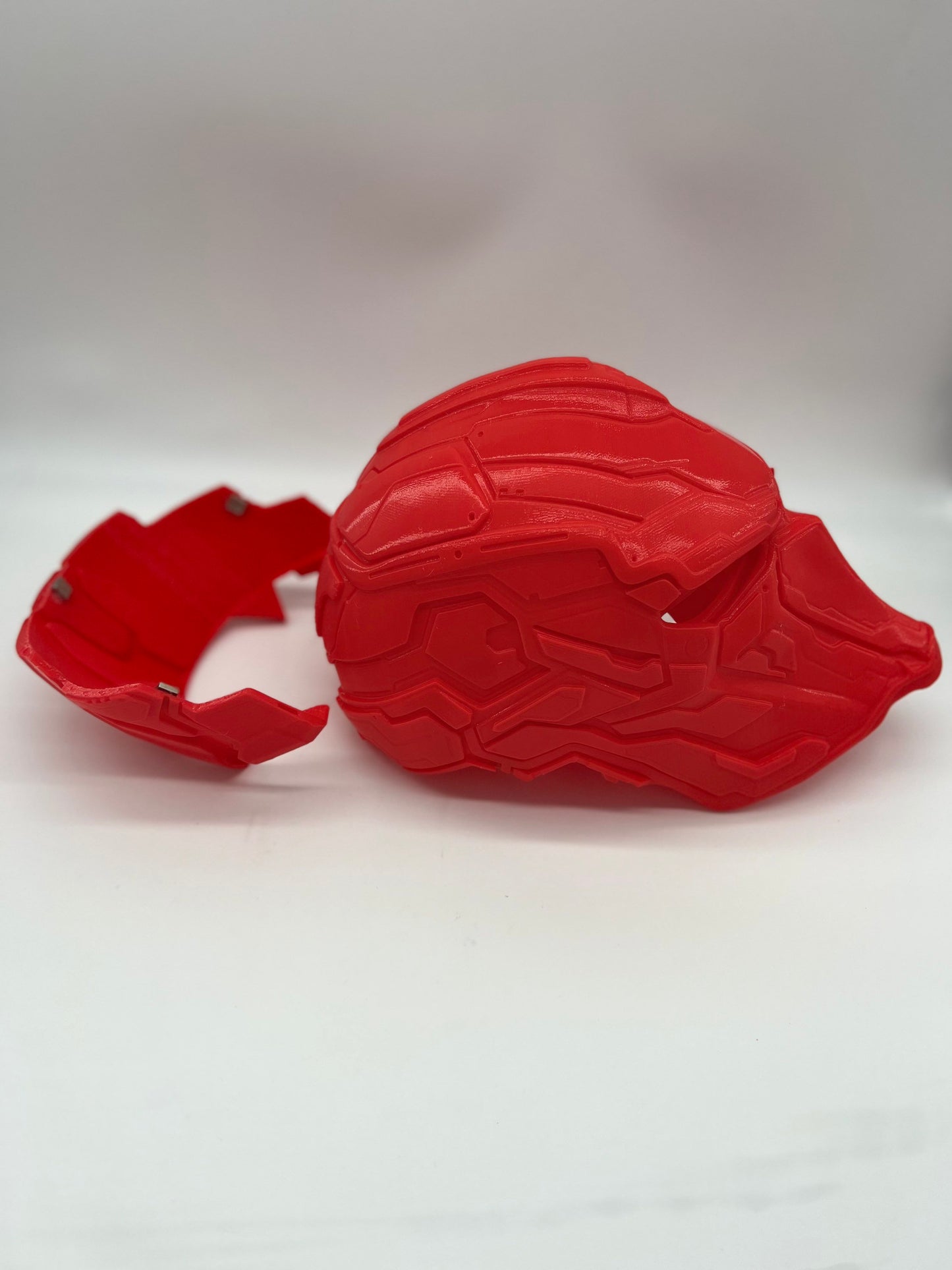 Red Hood Samurai Concept Cosplay Helmet