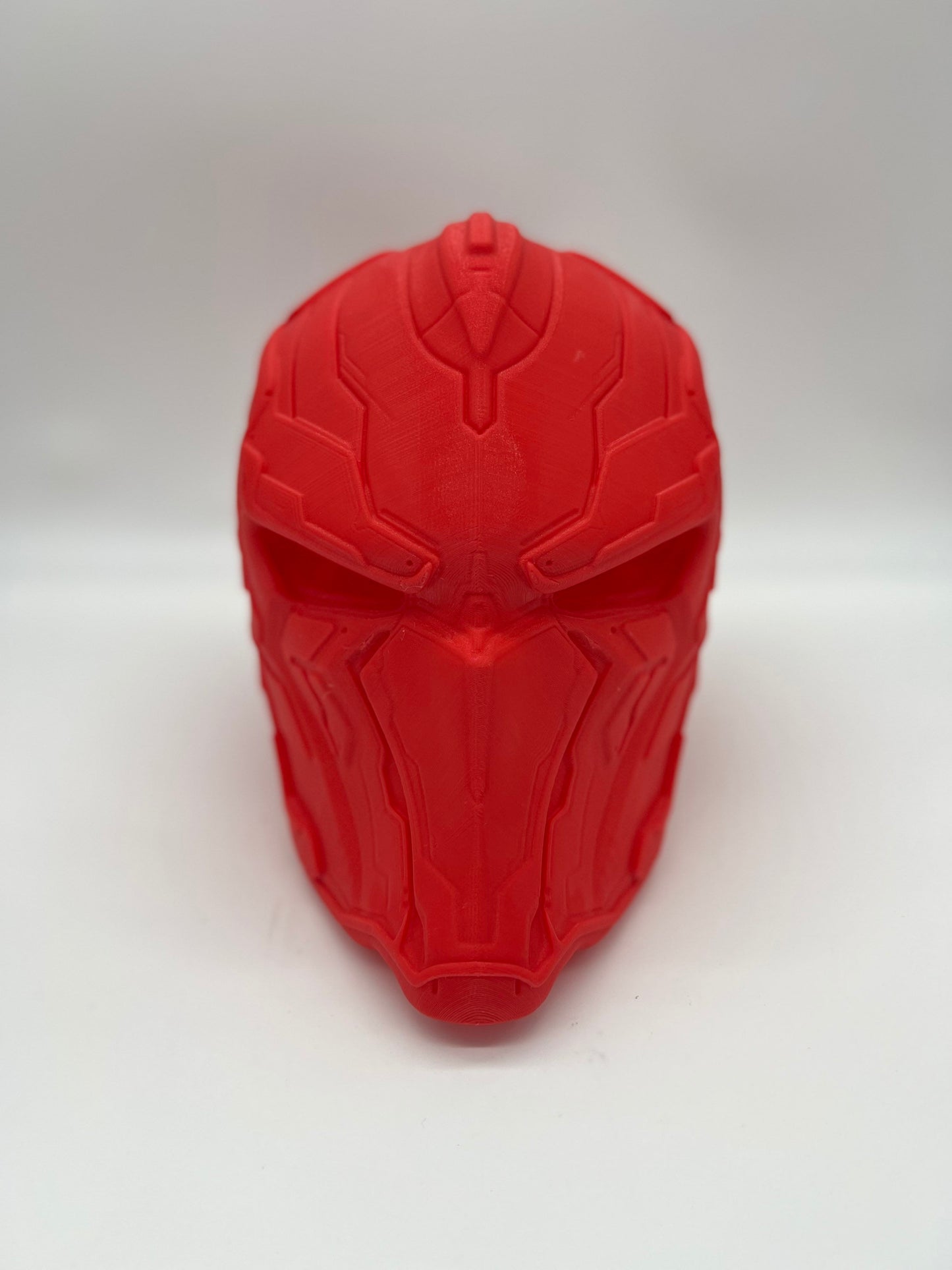 Red Hood Samurai Concept Cosplay Helmet