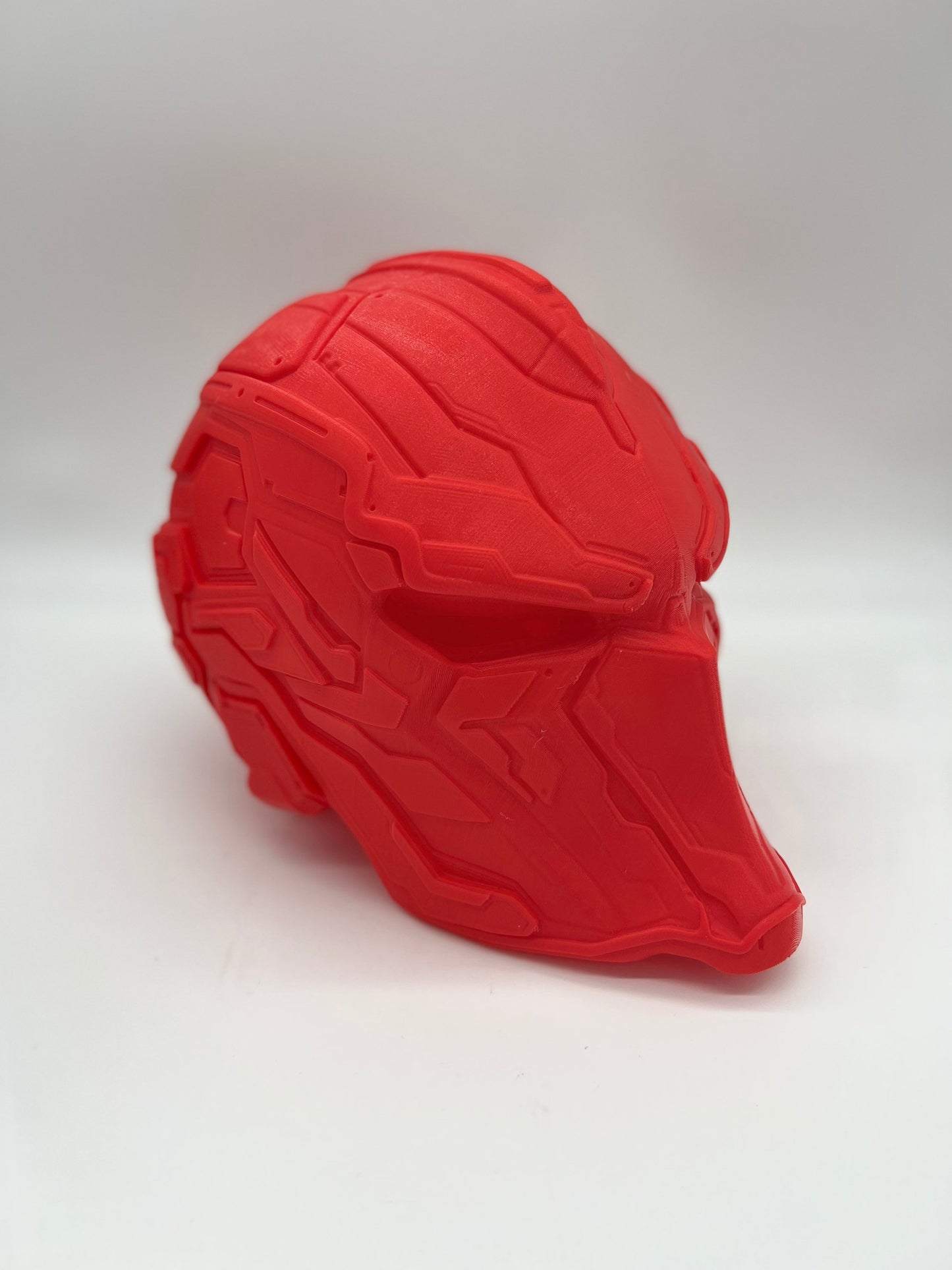 Red Hood Samurai Concept Cosplay Helmet