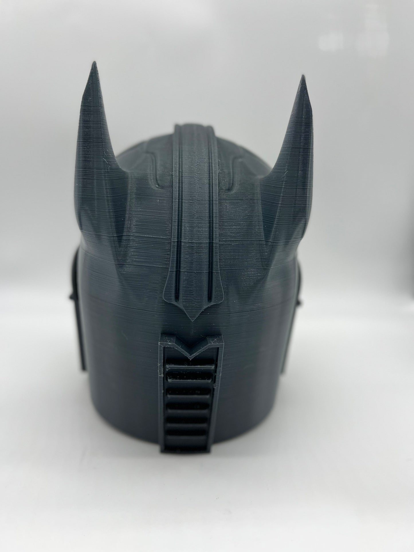 Bat-Mandalorian Mash-up Concept Cosplay Helmet