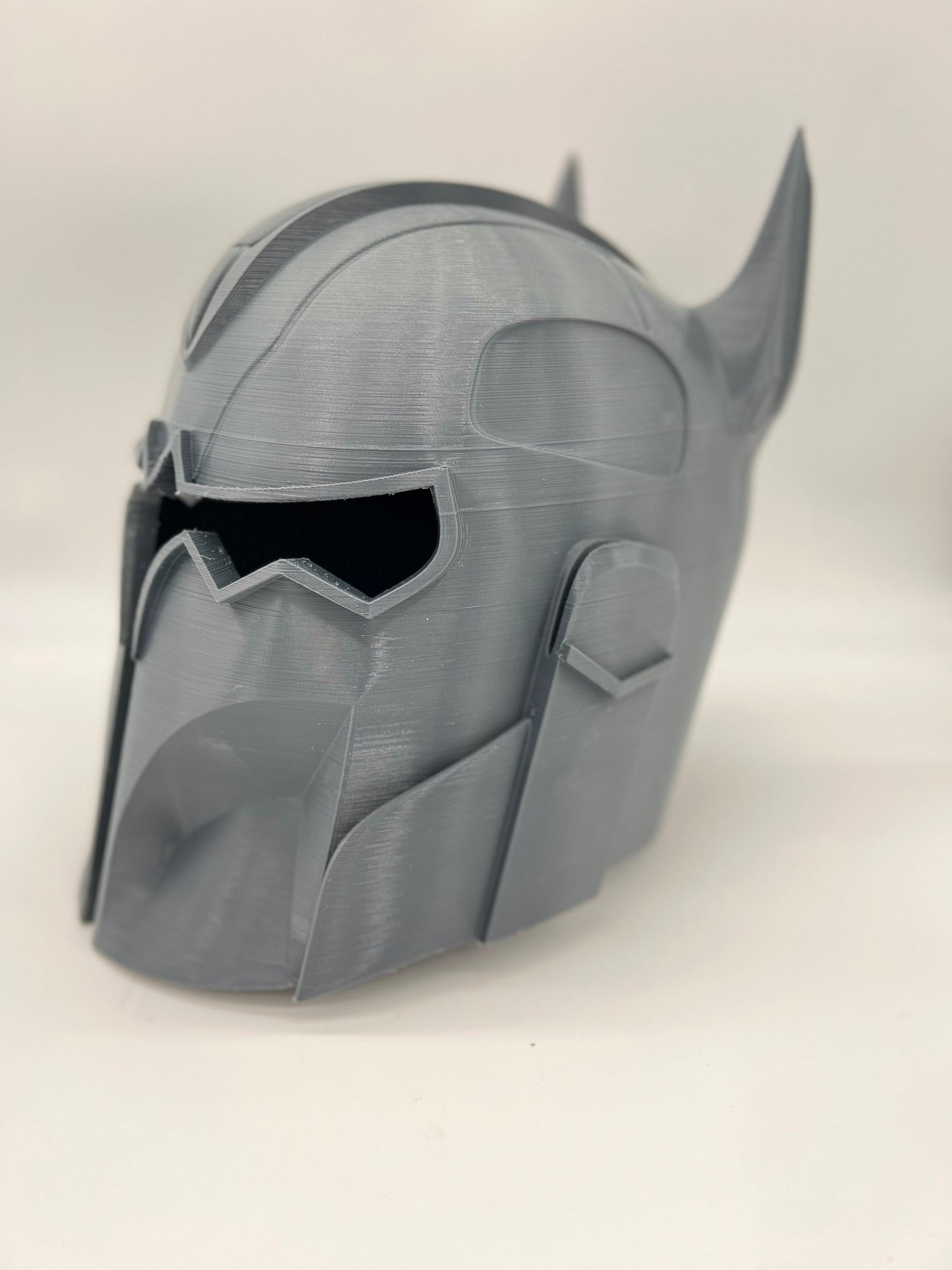 Bat-Mandalorian Mash-up Concept Cosplay Helmet