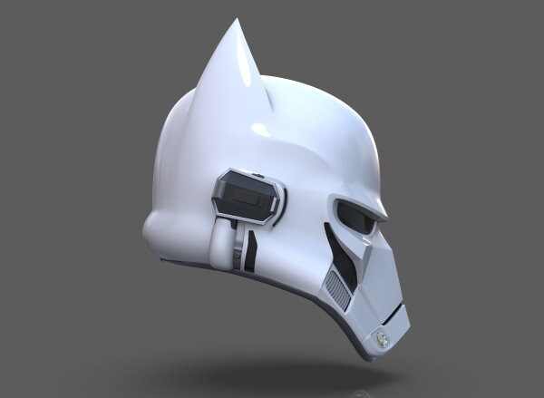 Bat-Trooper Concept Cosplay Helmet