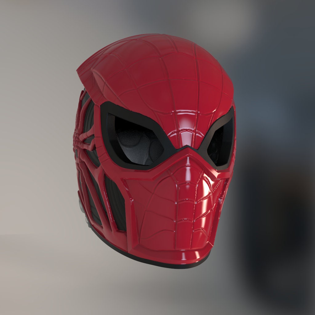 AI SpiderMan Cosplay Helmet – 3D-PropShoppe