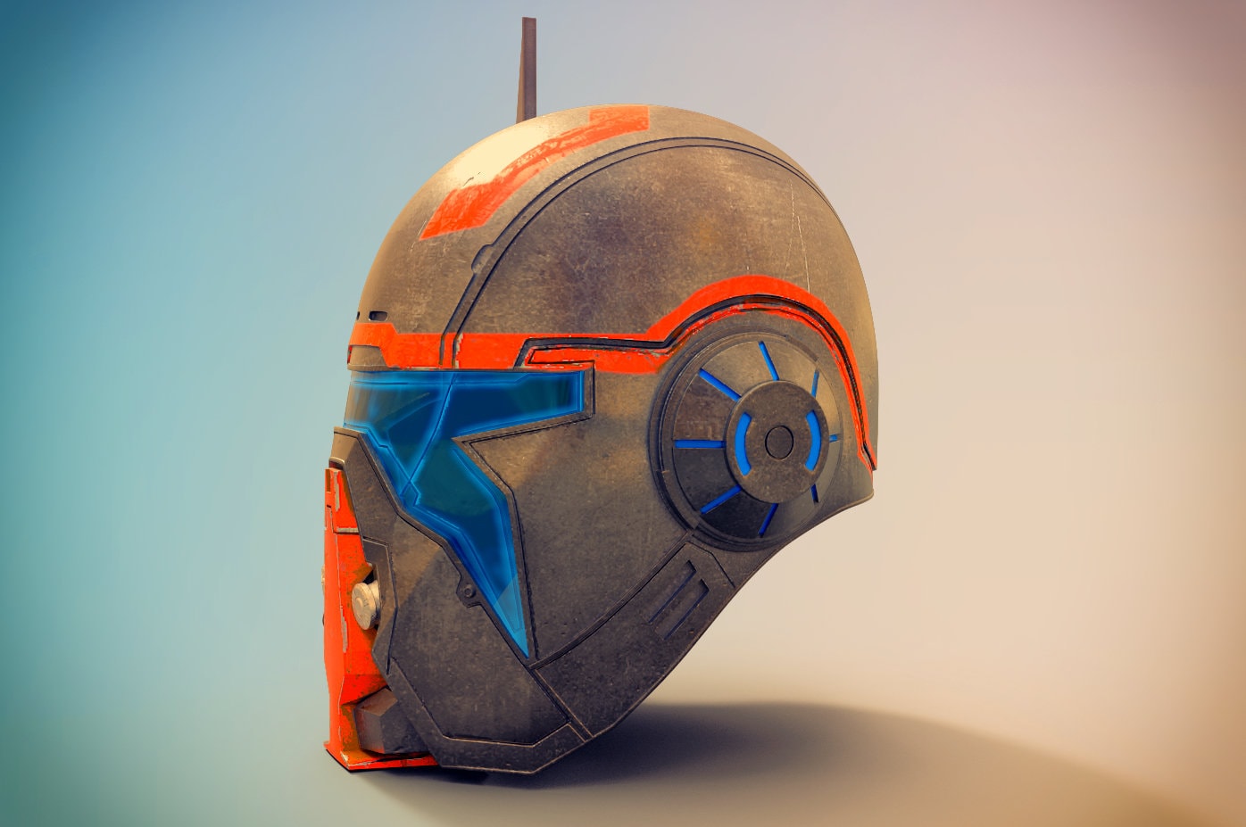 Shae Vizla Mandalorian Cosplay Helmet