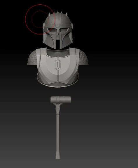 Mandalorian Armorer Cosplay Armor