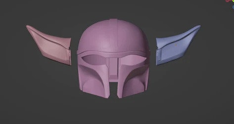 Mandalorian Grogu Cosplay Helmet