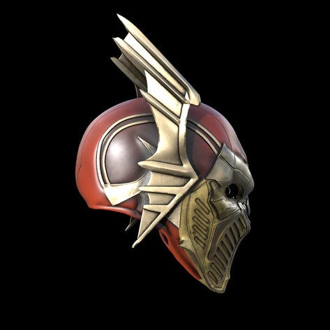 Red Death Cosplay Helmet