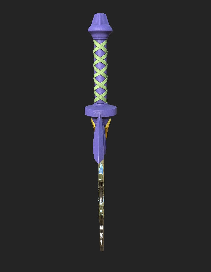 Broken Master Sword Display