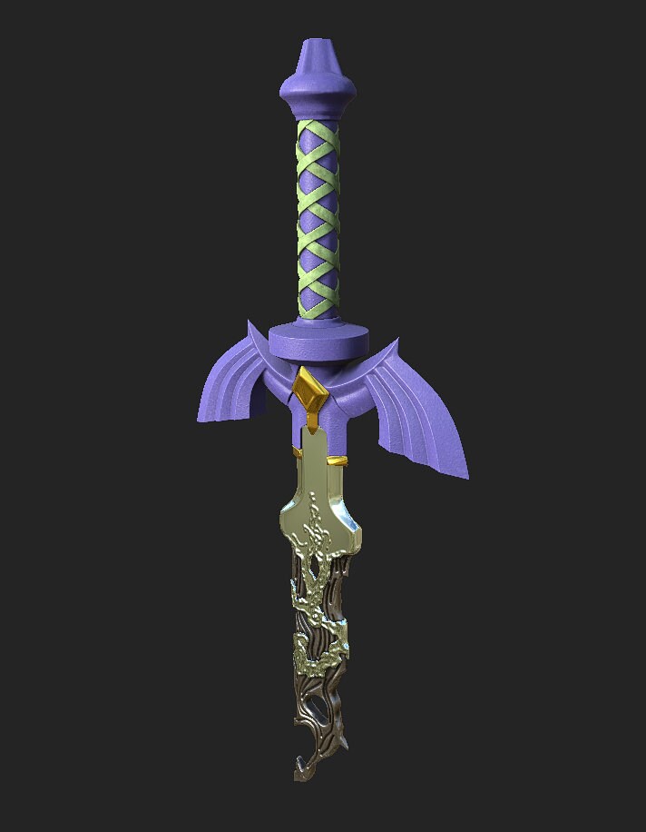 Broken Master Sword Display