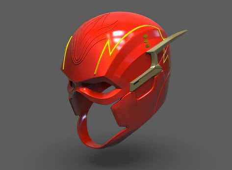The Flash Cosplay Helmet