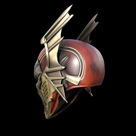 Red Death Cosplay Helmet