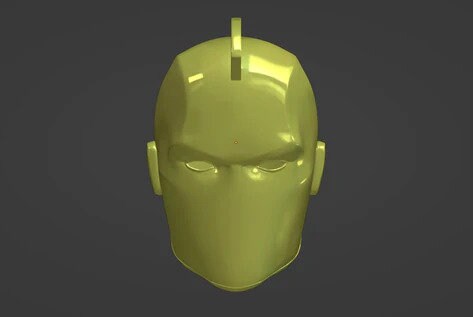 Blue Marvel Cosplay Helmet