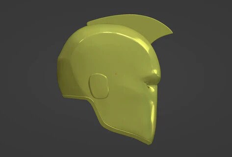 Blue Marvel Cosplay Helmet
