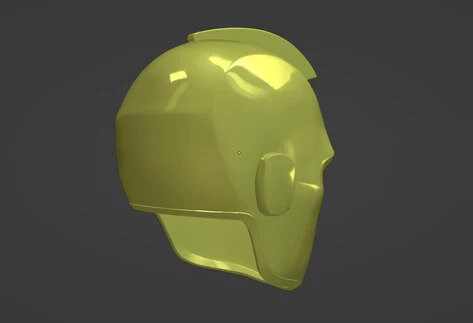 Blue Marvel Cosplay Helmet