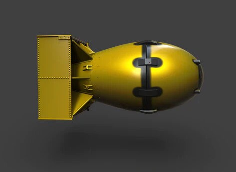 Oppenheimer Atom Bomb Container