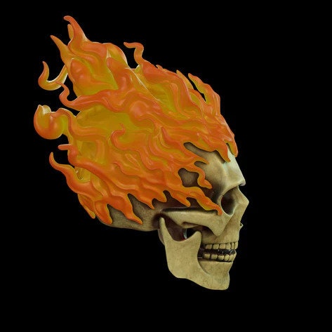 Ghost Rider Cosplay Helmet