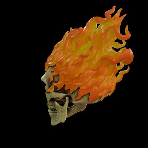 Ghost Rider Cosplay Helmet