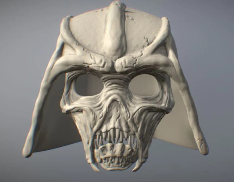 Star Wars Skull Vader Concept Helmet