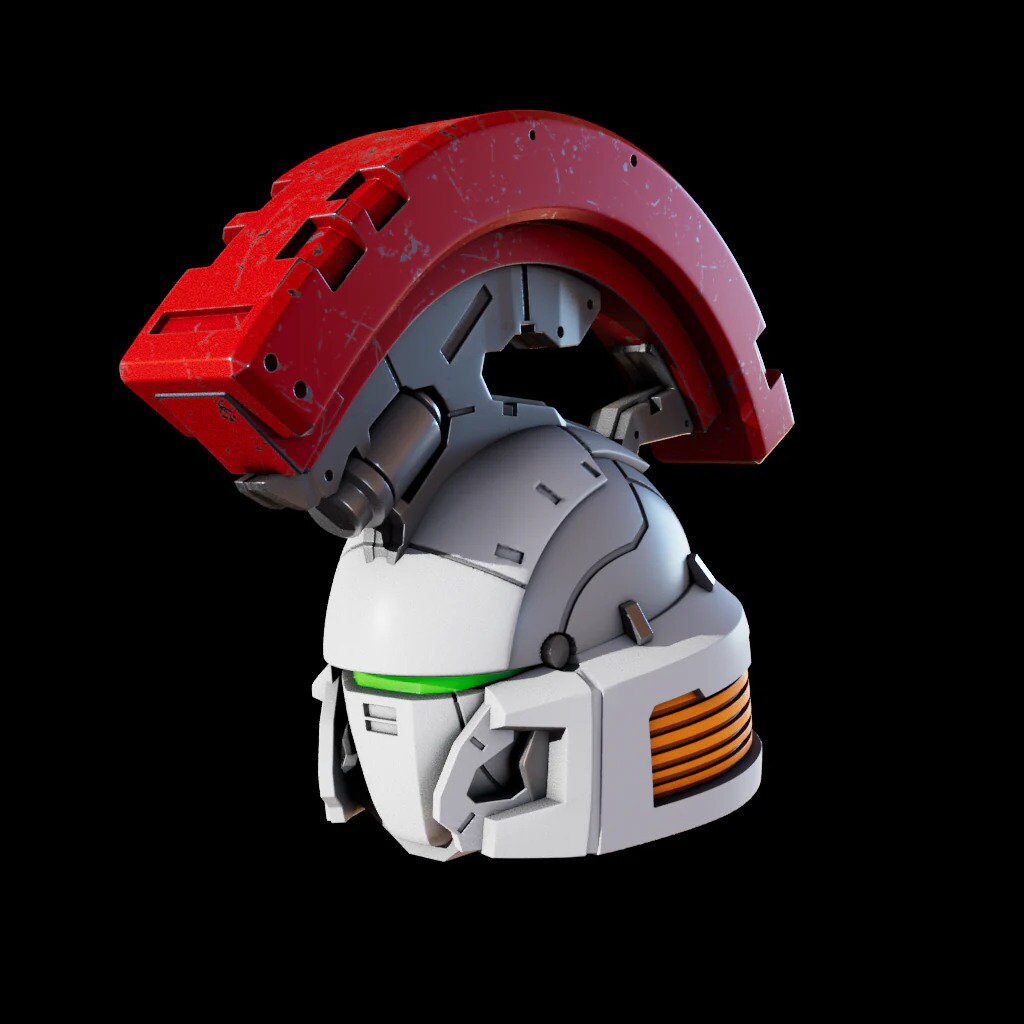 Gundam Tallgeese Cosplay Helmet 3D PropShoppe