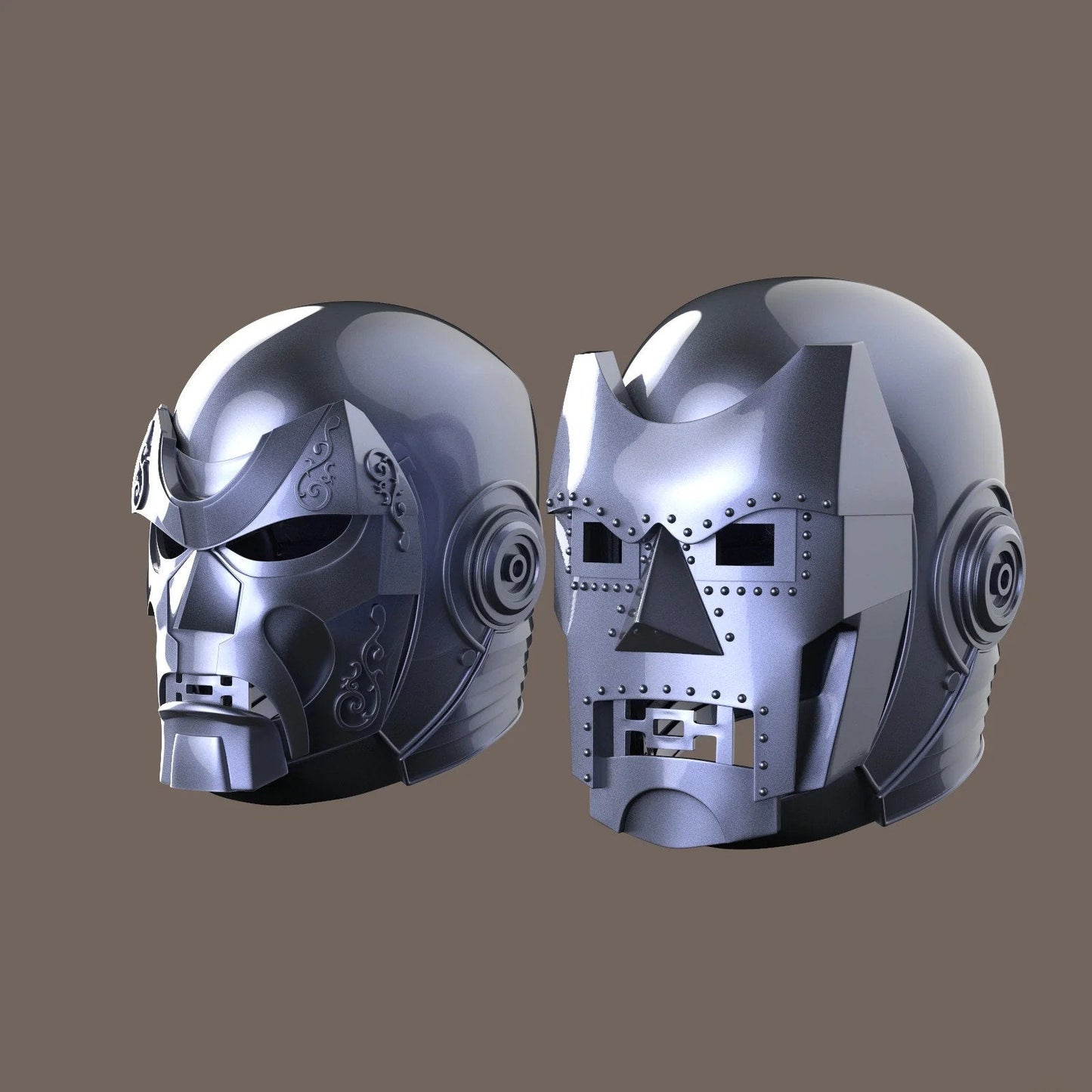 Dr Doom Cosplay Helmet