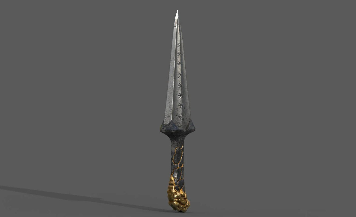 Dwarven LOTR Concept Cosplay Knife