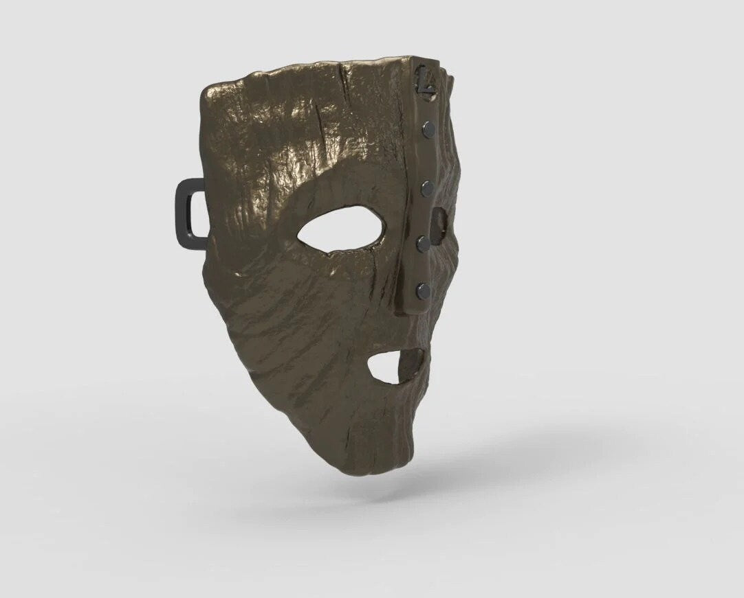 Loki Wooden Cosplay Mask