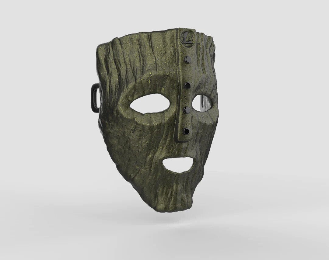 Loki Wooden Cosplay Mask
