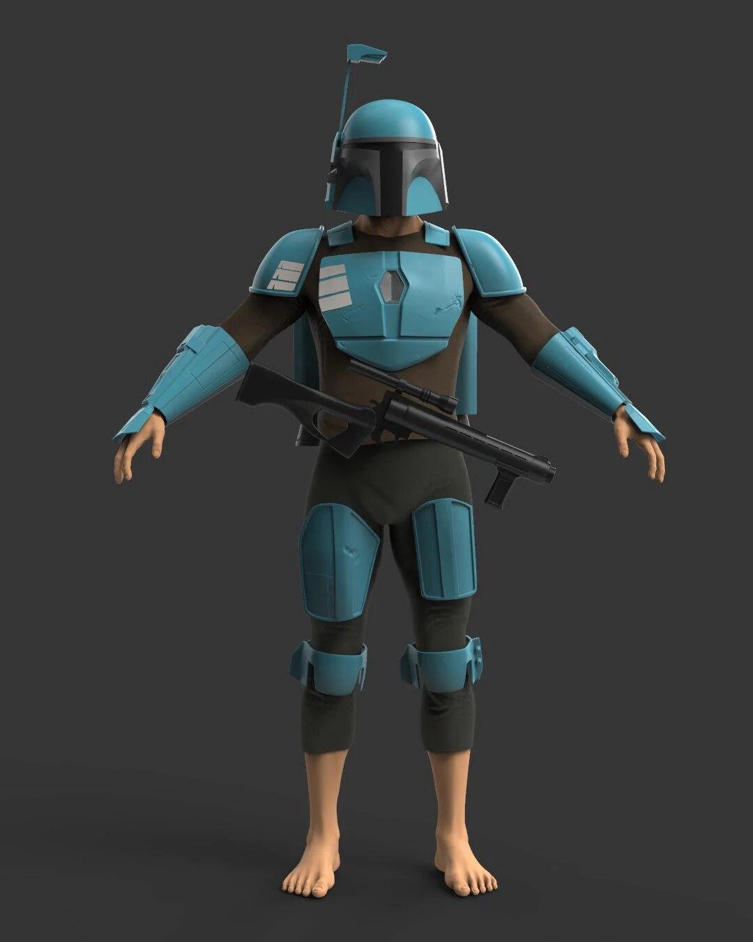 Mandalorian Death Watch Cosplay Armor