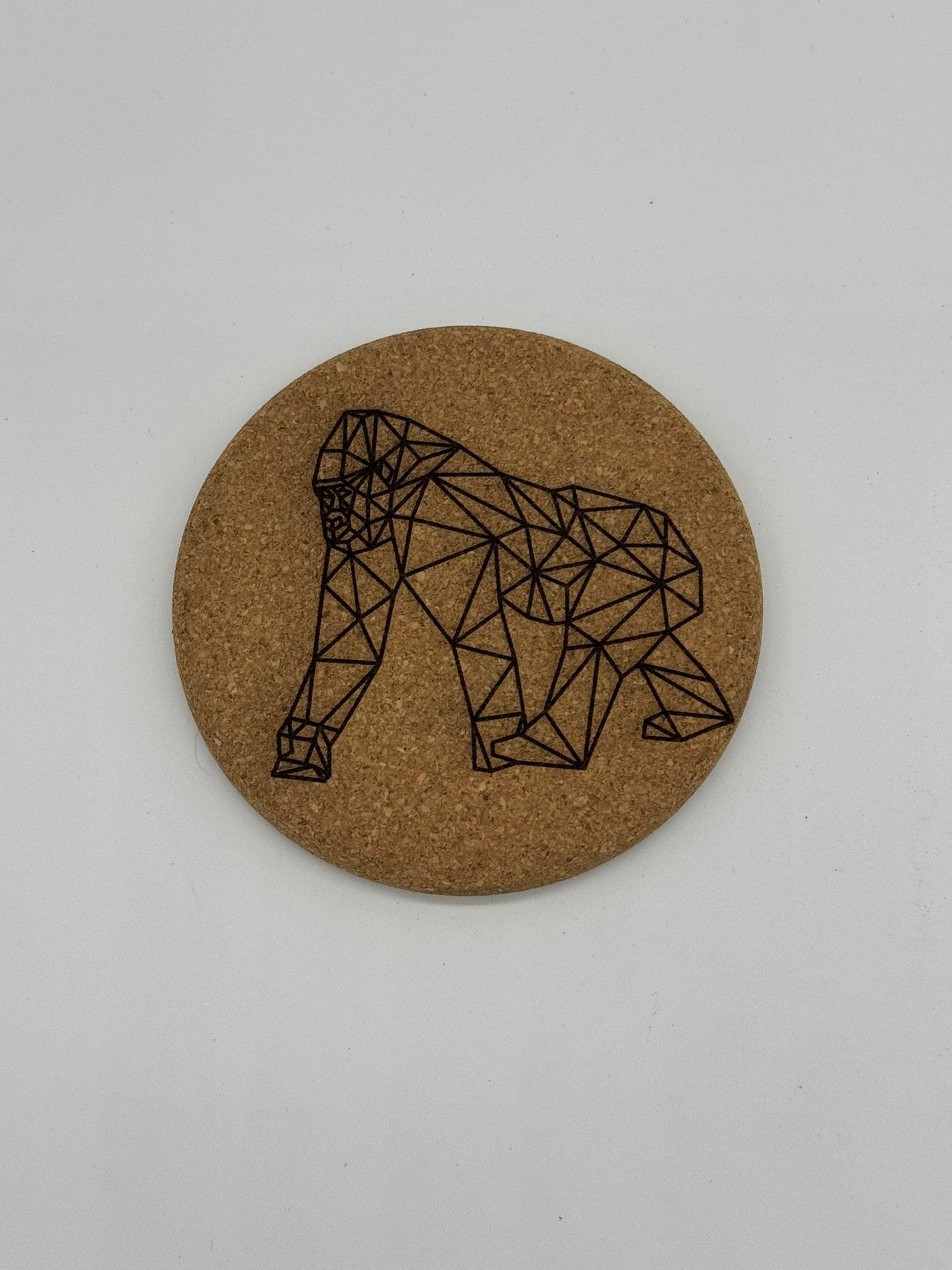 Custom Engraved Cork Coaster Set (8)
