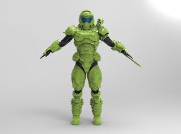 Doom Eternal Cosplay Armor