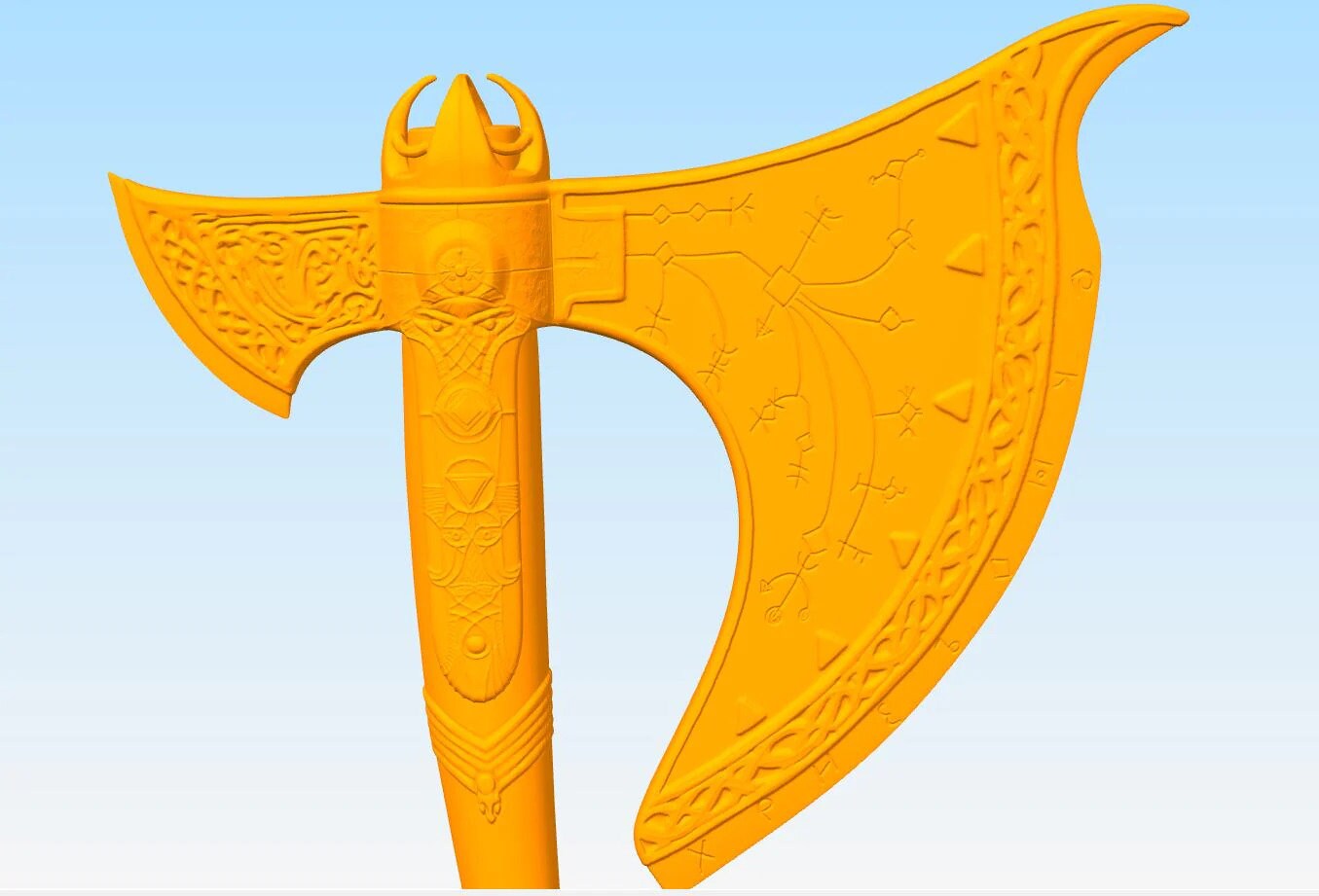 God of War Leviathan Cosplay Axe