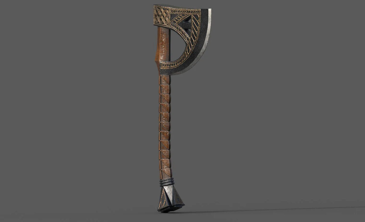 Dwarven LOTR Concept Cosplay Axe