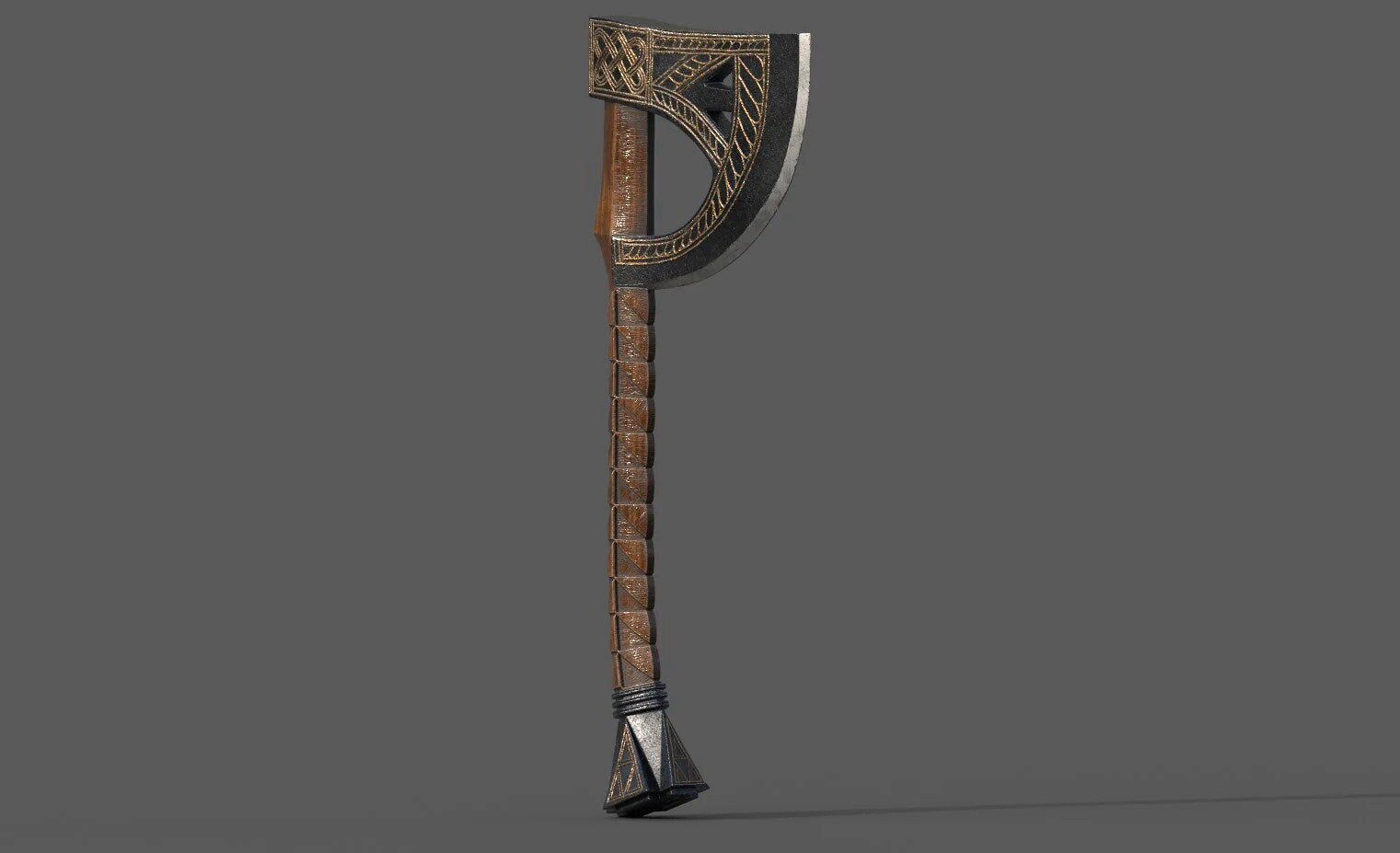 Dwarven LOTR Concept Cosplay Axe