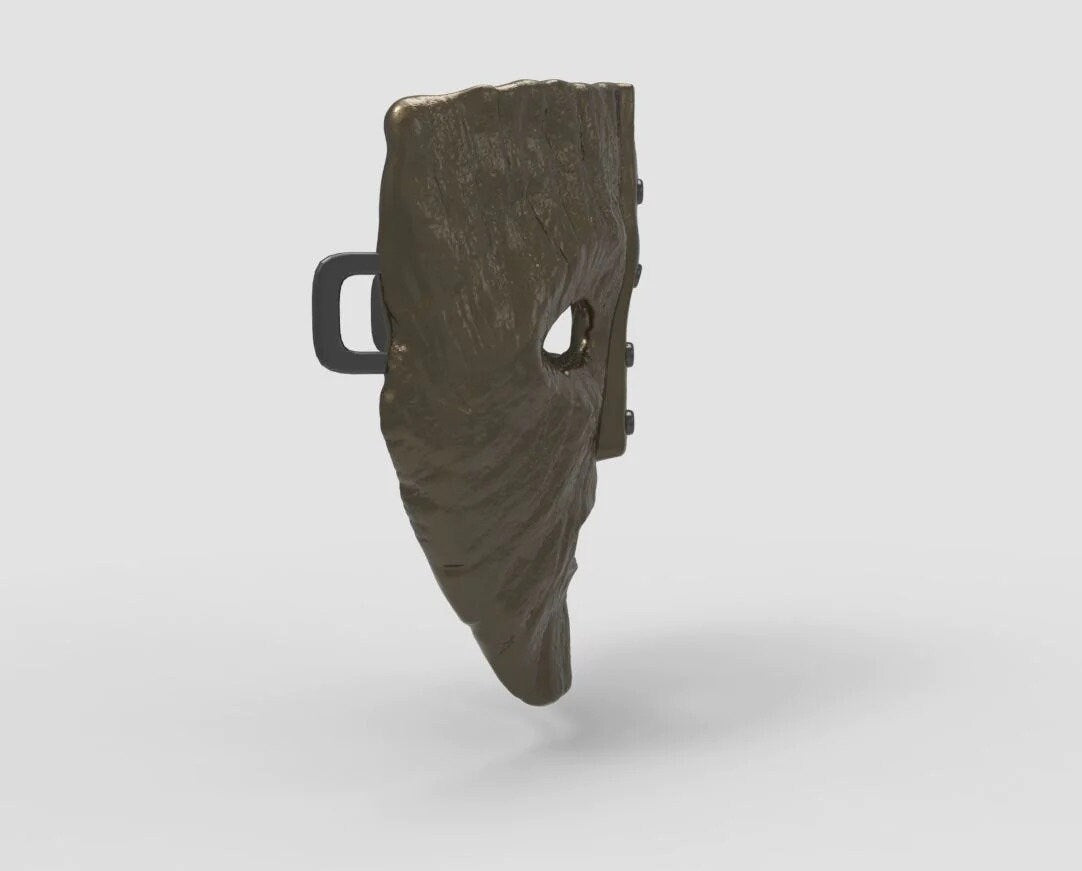 Loki Wooden Cosplay Mask
