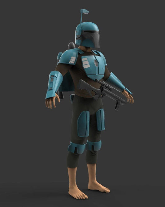 Mandalorian Death Watch Cosplay Armor